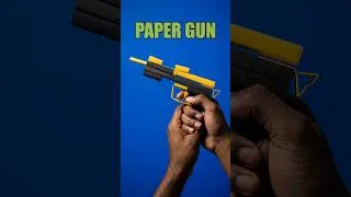 Thumbnail: How to make a paper gun 💥 #shorts