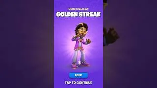 Thumbnail: Subway Surfers City - Prince K Golden Streak Outfit Unlocked!