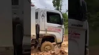 Thumbnail: dangerous truck driving skills #truckfail #heavymachinery