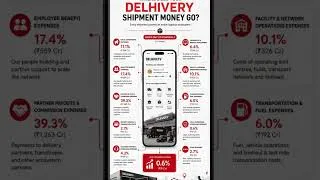 Thumbnail: where delhivery money goes #businessmodel