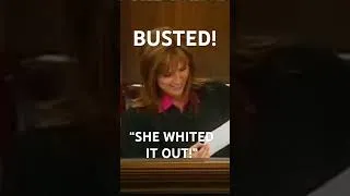 Thumbnail: Plaintiff Busted for Whiting Out Documents