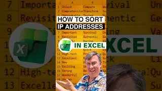 Thumbnail: How to Sort IP Addresses Perfectly in Excel