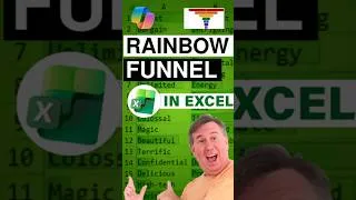 Thumbnail: Excel Funnel Charts, But Make Them Colorful (Copilot to the Rescue)