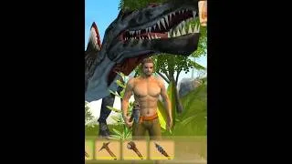 Thumbnail: Jurassic Survival Fight spinosaurus vs Gallimimus