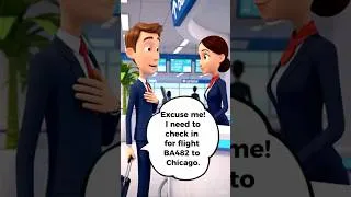 Thumbnail: What To Say When You Miss Your Flight |  English Conversation for Travel Problems  #english