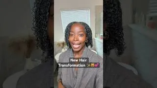 Thumbnail: NEW Hair Transformation 😻 Boho Knotless Braids with Miracle knot Hair😱 #shorts