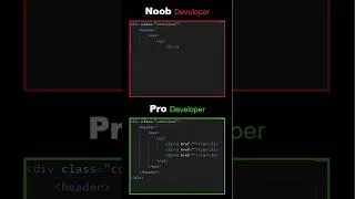 Thumbnail: Junior Vs Senior Developer #programming #html #javascript #webdevelopment #html5 #webdesign #css3