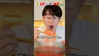 Thumbnail: 6 rice paper 6 ways 🇯🇵🇨🇳🇺🇸🇰🇷🇻🇳🇮🇳
