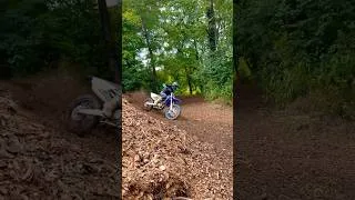 Thumbnail: Mulch Pile Roost at the local track #Dirtbike #Roost #jump