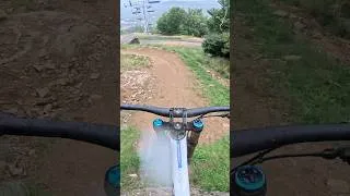 Thumbnail: Rock Drop at Beech Mountain Bike Park. Pretty chill! Easy drop that looks pretty sweet #Downhill