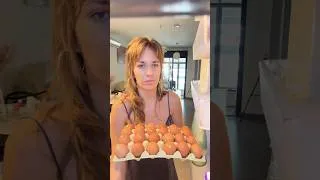 Thumbnail: Organizing My Fridge Eggs 🥚✨ #slowliving #cleanwithme