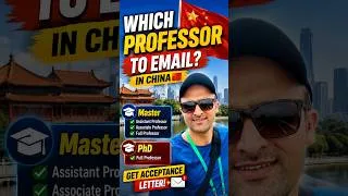 Thumbnail: Master’s vs PhD in China 🇨🇳: Which Professor Should You Email for Acceptance?