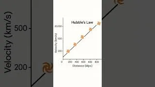Thumbnail: Hubble's law #universe #bigbangtheory #theory #astro #physics
