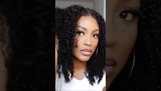 Thumbnail: MOST NATURAL AFRO CURLY GLUELESS WIG WITH 4C Edges ​⁠@CynosureHair