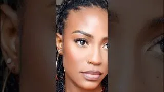 Thumbnail: QUICK 15 MINUTES MAKEUP ROUTINE #beginnerfriendlymakeupforblackwomen #naturalmakeuplook