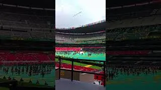 Thumbnail: Rehearsals at Mexico City Stadium ahead of the opening ceremony of the 2026 World Cup.