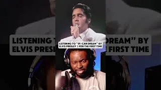 Thumbnail: Hearing “If I Can Dream” by Elvis Presley for the FIRST TIME!