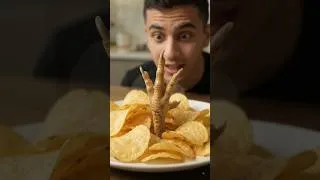 Thumbnail: CHICKEN PAIR = CHIPS?!3. ‎Hashtags: #factory #chickenfeet #foodfactory #shorts #viral