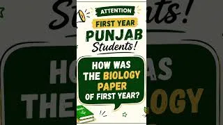 Thumbnail: #biology #punjabboard #Biologypaper