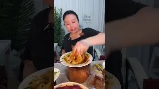 Thumbnail: 👩‍🦱 Cozy Eating  Chatting Soft ASMR Sounds  Relaxing Mukbang Vibes