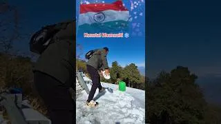 Thumbnail: सीजन की पहली खतरनाक बर्फबारी। 2026 ❄️ Kanatal Uttarakhand #kanatal #snowfall #Uttarakhand #shorts