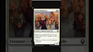 Thumbnail: Avatar Enthusiasts #mtg #magicthegathering #mtgarena #avatar #spoiler