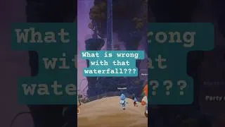 Thumbnail: What is wrong with that waterfall???  #peak