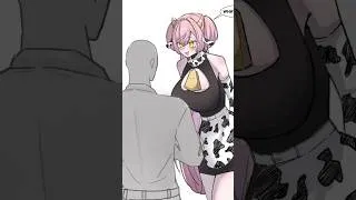 Thumbnail: You Almost Fire Your HuCow Maid  | Comic by MumiHime #waifu  #comicdub #shorts #anime #voiceacting