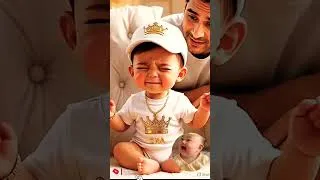 Thumbnail: पापा... चॉकलेट अभी चाहिए! 🤣🍫 | Cute AI Baby Funny Video #shorts