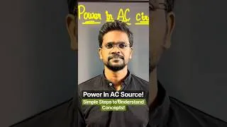 Thumbnail: Power Factor in AC Circuit ⚡ | Class 12 Physics | CBSE #shorts #physics12#murugamp
