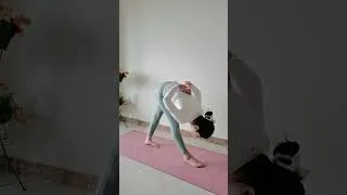 Thumbnail: My progress bar for the side forward bend has come to an end. Where are you guys sisters P