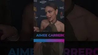 Thumbnail: #AimeeCarrero talks being nominated for #YourFriendsandNeighbors at 2026 #ImagenAwards