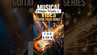 Thumbnail: How to Play E Major Triads |Musical Vibes Ashok #shorts