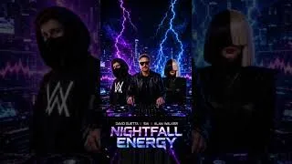 Thumbnail: David Guetta x Sia x Alan Walker – Nightfall Energy (Official Lyric Video)