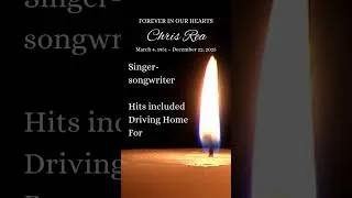Thumbnail: On December 22, 2025, Chris Rea passed away at the age of 74 after a brief illness #shorts