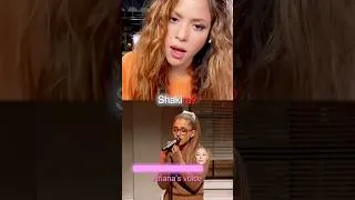 Thumbnail: Shakira REACTS To Ariana Grande COPYING Her SOUND 😳😱