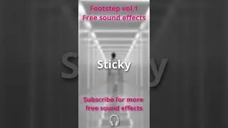 Thumbnail: Footstep Sound effect Vol 1 Track6 #soundeffects