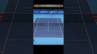 Thumbnail: The Backhand Missile Only Alcaraz Could Hit 🚀 #alcaraz #tennisshots #tennis