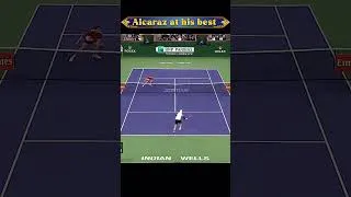 Thumbnail: Carlos Alcaraz's Soft Touch Is Pure Tennis Magic! ✨ #alcaraz #tennisshorts #tennis