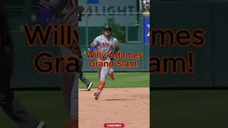 Thumbnail: Willy Adames SMASHES A GRAND SLAM! #baseball #mlb #shorts #highlights