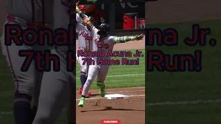 Thumbnail: Ronald Acuna Jr. CRUSHES HIS 7TH HOME RUN OF THE SEASON! #baseball #mlb #shorts #highlights