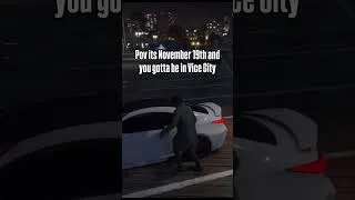 Thumbnail: Pov your about to drive to ViceCity on November 19th #gta #gta6 #gaming #viral #shotsfeed