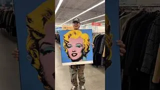 Thumbnail: I Found an Andy Warhol Marilyn Monroe at the Thrift Store