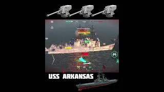 Thumbnail: USS ARKANSAS 🔥 #modernwarships #modernwarshipsshorts #trrndingshorts