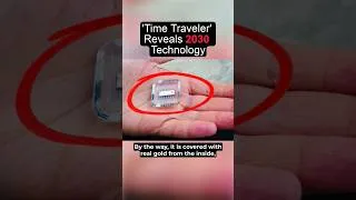 Thumbnail: Time traveler shows tech from 2030 🤫