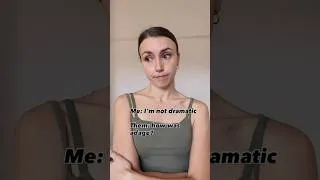 Thumbnail: Am I the drama? #ballet #balletdancer #dancerproblems #balletlife #ballerina #dancer #dancerslife