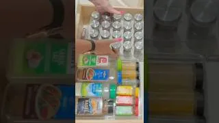 Thumbnail: Cleaning & Organizing My Messy Spice Drawer! Kitchen Decluttering Motivation #Cleaning #Organization
