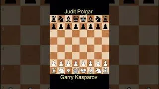 Thumbnail: Garry Kasparov vs Judit Polgar | Brilliant Blitz Attack and Tactical Masterclass 2000 #chess