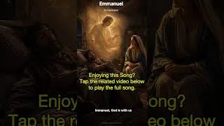 Thumbnail: He comes to save us 🕯️❤️ Matthew1:18-23 #shorts #emmanuel #christian #christmas