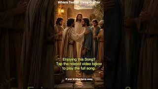 Thumbnail: Where Two or Three Gather, in my Name | Matthew 18:15-20 🎵🙏